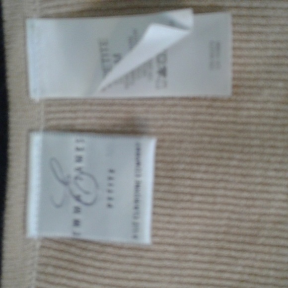 Emma James Petite Brown Button Down Sweater - Picture 4 of 7